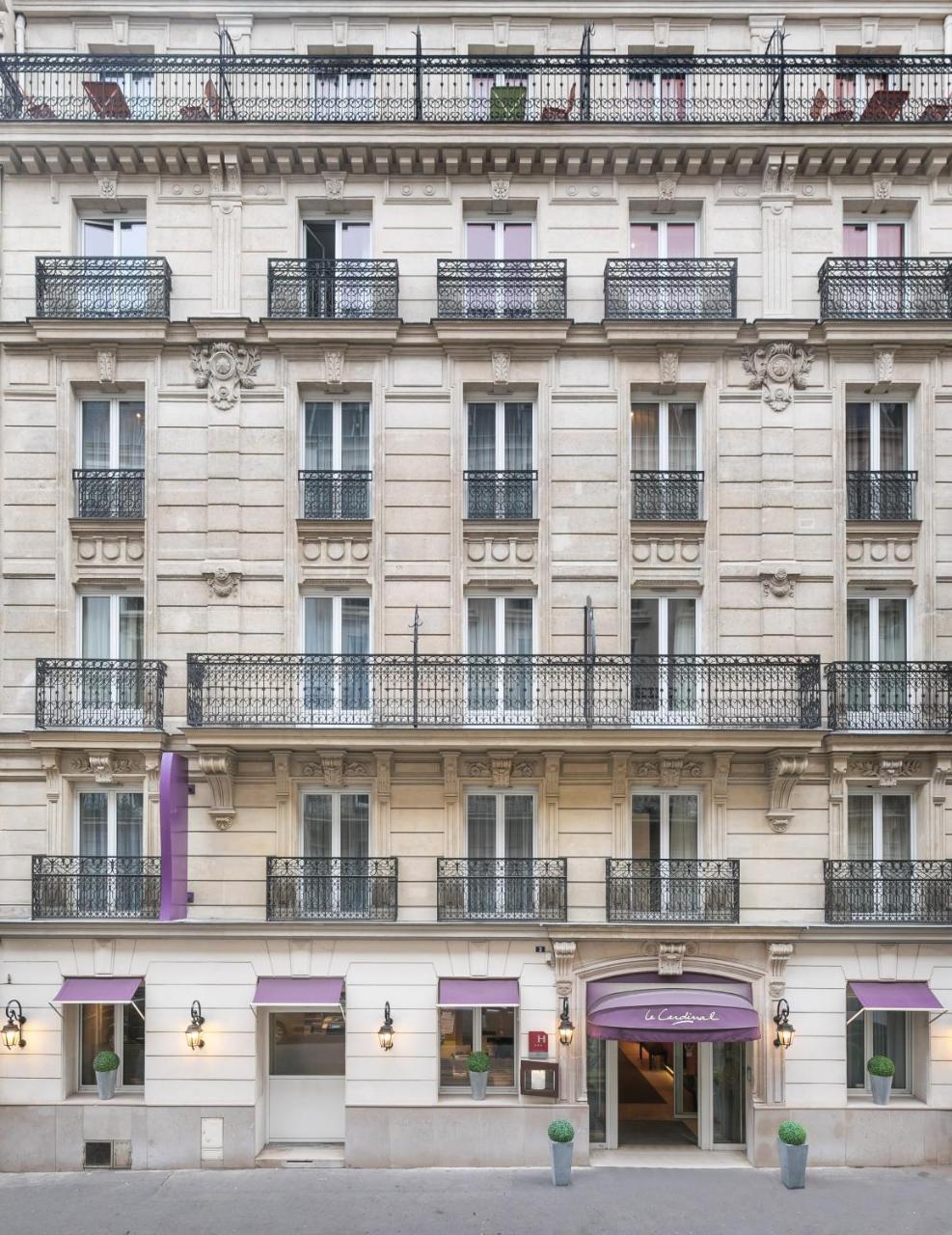 פריז Hotel Le Cardinal מראה חיצוני תמונה